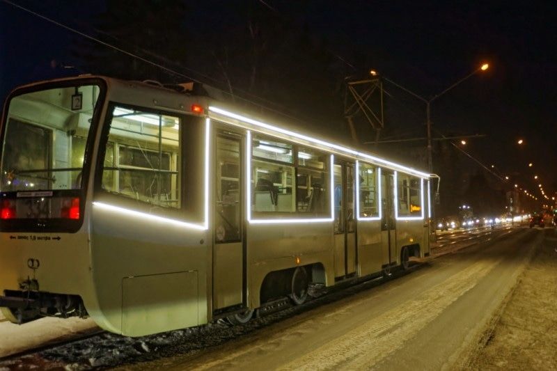 Новый год ❄, Общественный транспорт, Томские новости, город общественный транспорт власти интересные новости Томска Во второй половине декабря в Томске начнут курсировать новогодние трамваи и троллейбусы