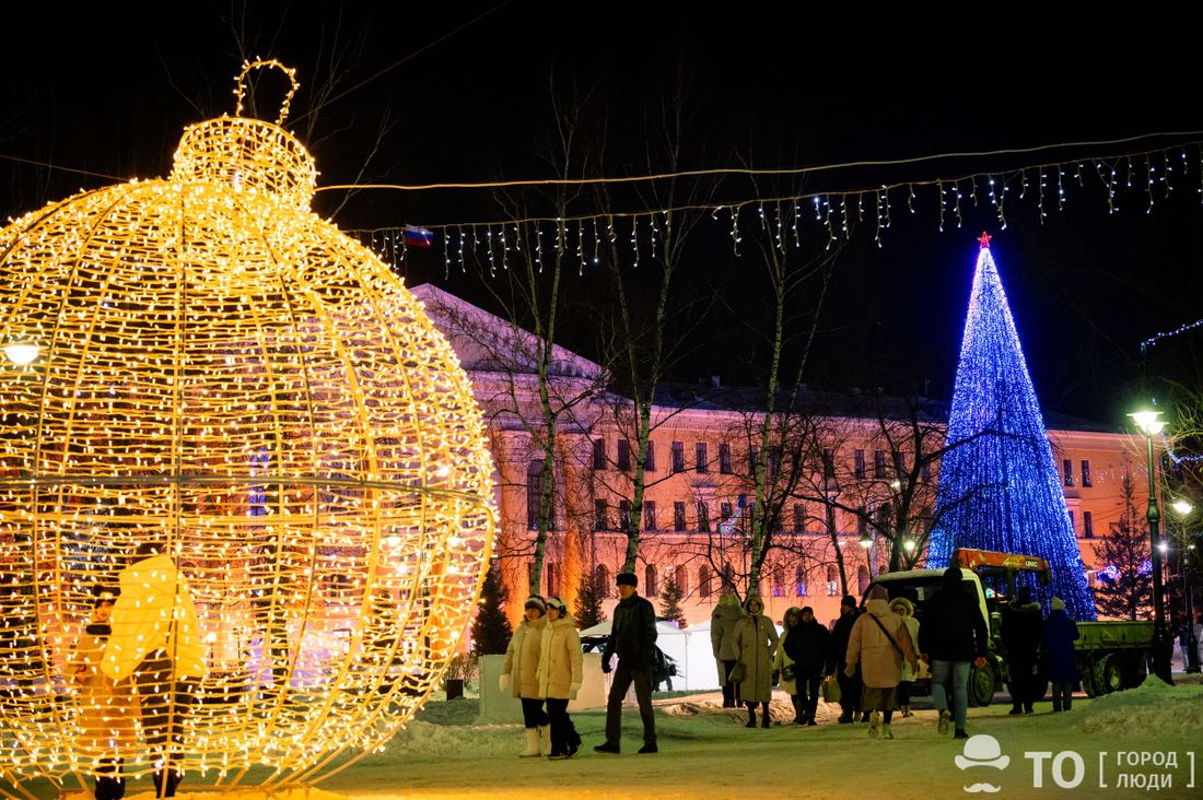 Город, Дороги, Новый год ❄, Томские новости, схема проезда движение интересные новости Томска Новый год пробки дороги Первого января в центре Томска ограничат движение