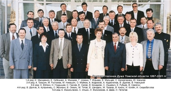 ЗД ТО, Томские новости, Дума ЗДТО законодательство интерсные новости Томска Хроники томского парламента. Второй созыв. 1997-2001 годы. Политика и экономика