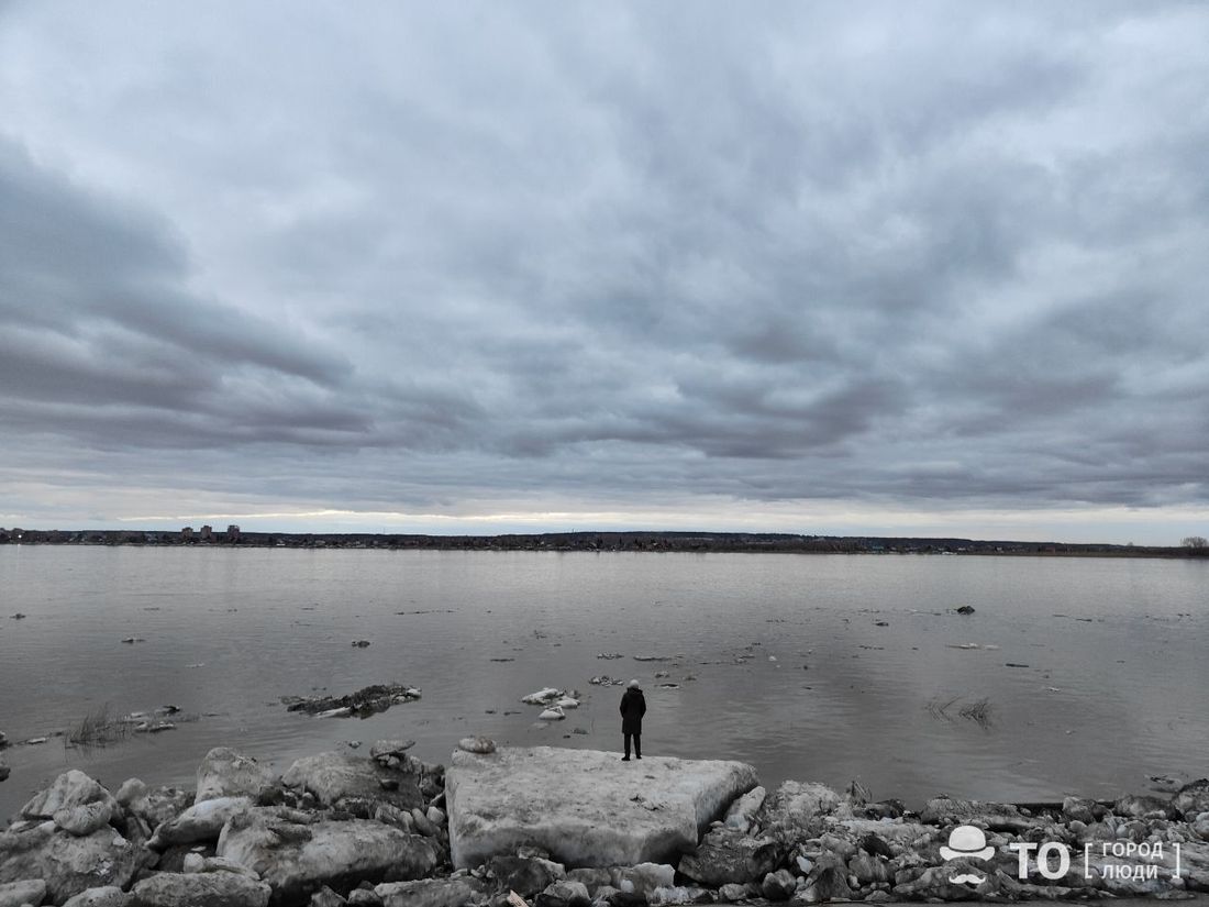 Город, Паводок, Томские новости, ледоход паводок движение ледовых масс интересные новости Томска Томь полностью освободилась ото льда, ее уровень в Томске растет
