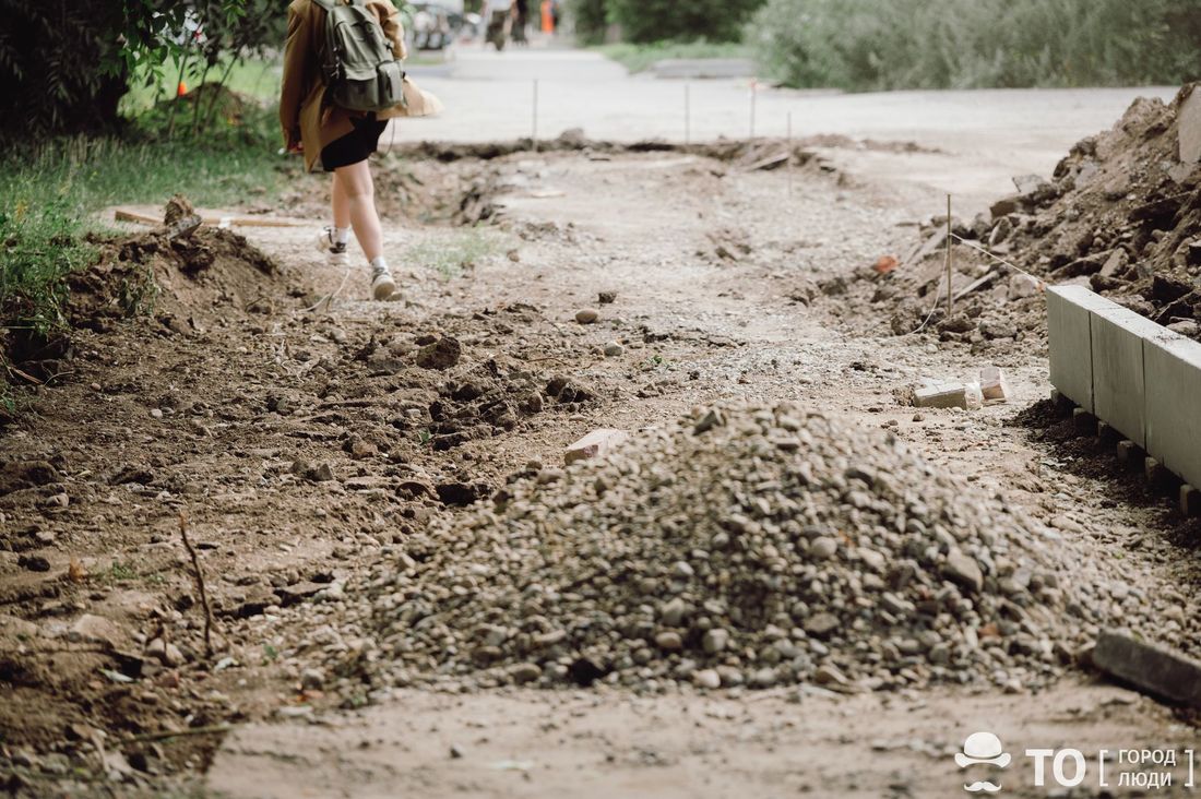 Город, Городское благоустройство, Дороги, Томские новости, томск благоустройство дороги новости мэр томска дмитрий махиня ленинский район интересное ремонт На ул. Говорова в Томске положат новый тротуар длиной около километра