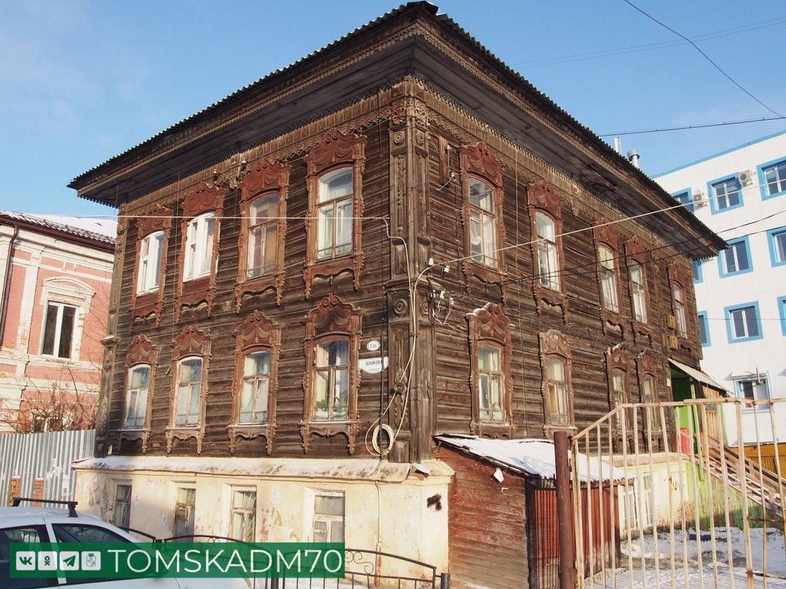 Город, Деревянная архитектура, Дом за рубль, Томские новости, интересные новости Томска восстановление историческая застройка Еще четыре «дома за рубль» выставят на торги в Томске