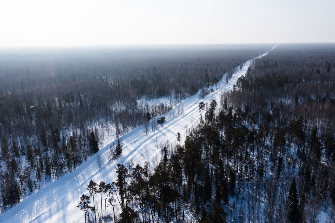 Город, Томские новости, зимники дорога интересные новости Томска трасса климат весна в Томске Ранняя весна не помеха: «Газпромнефть-Восток» выполнил программу по доставке ресурсов на отдаленные месторождения