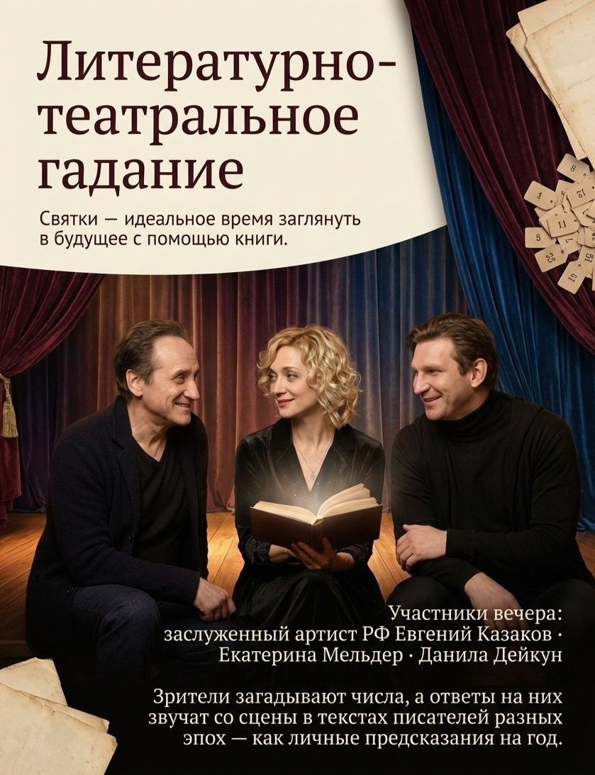 Город, Культура в Томске, События, Томские новости, томск новости события куда сходить афиша дом искусств интересное читки Томичей приглашают на книжные Святки с известными актерами