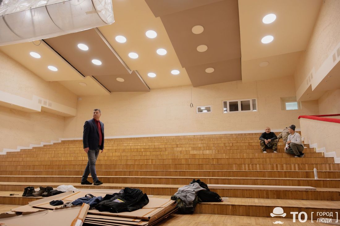 Архитектура и дизайн, Город, Городское благоустройство, Томские новости, томск ремонт благоустройство новости что интересного происходит дворец творчества и молодежи В томском Дворце творчества детей и молодежи завершается ремонт концертного зала