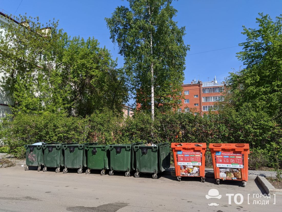 Город, Городское благоустройство, Томские новости, интересные новости Томска контейнеры дизайн-код Дизайн-код для контейнерных площадок разработали в Томске
