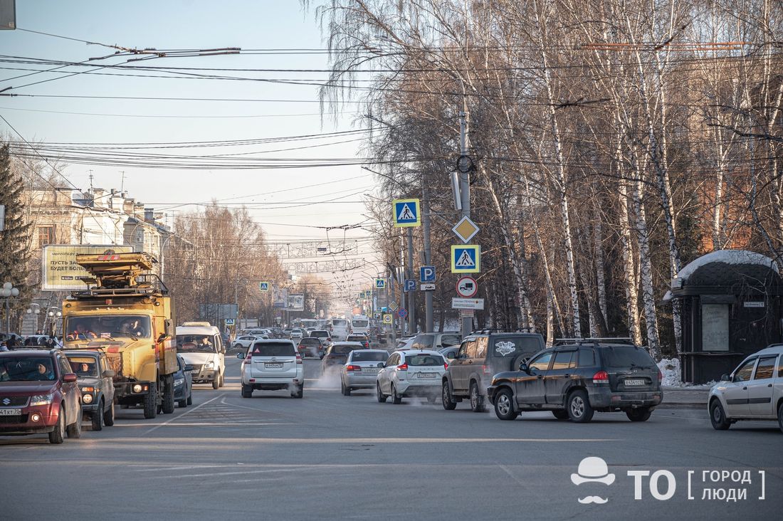 Город, Городское благоустройство, Томские новости, интересные новости Томска уборка поливка очистка города В Томске снова начали мыть улицы