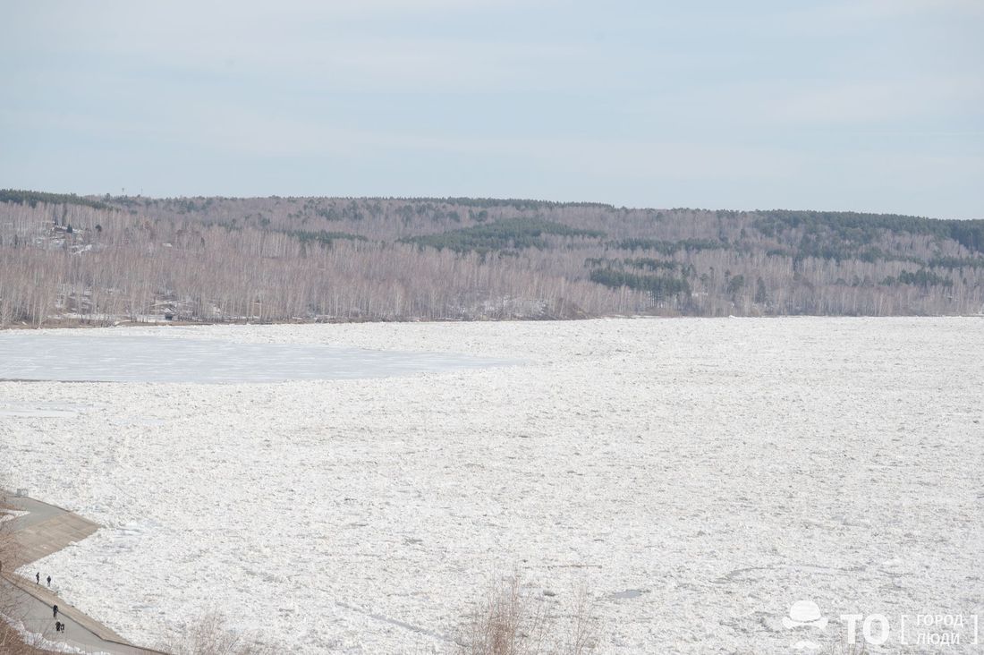 Город, Паводок, Томские новости, интересные новости Томска ледоход паводок движение ледовых масс затопление В Томской области сохраняется затор на Томи, уровень воды в Томске падает