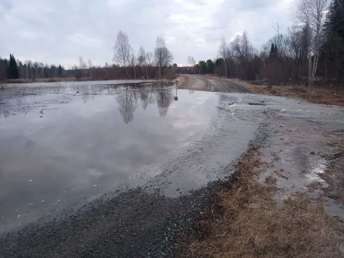 Город, Паводок, Томские новости, интересные новости Томска дороги томские дороги затопило паводок ледоход Новые переливы появились появились на дорогах Томской области