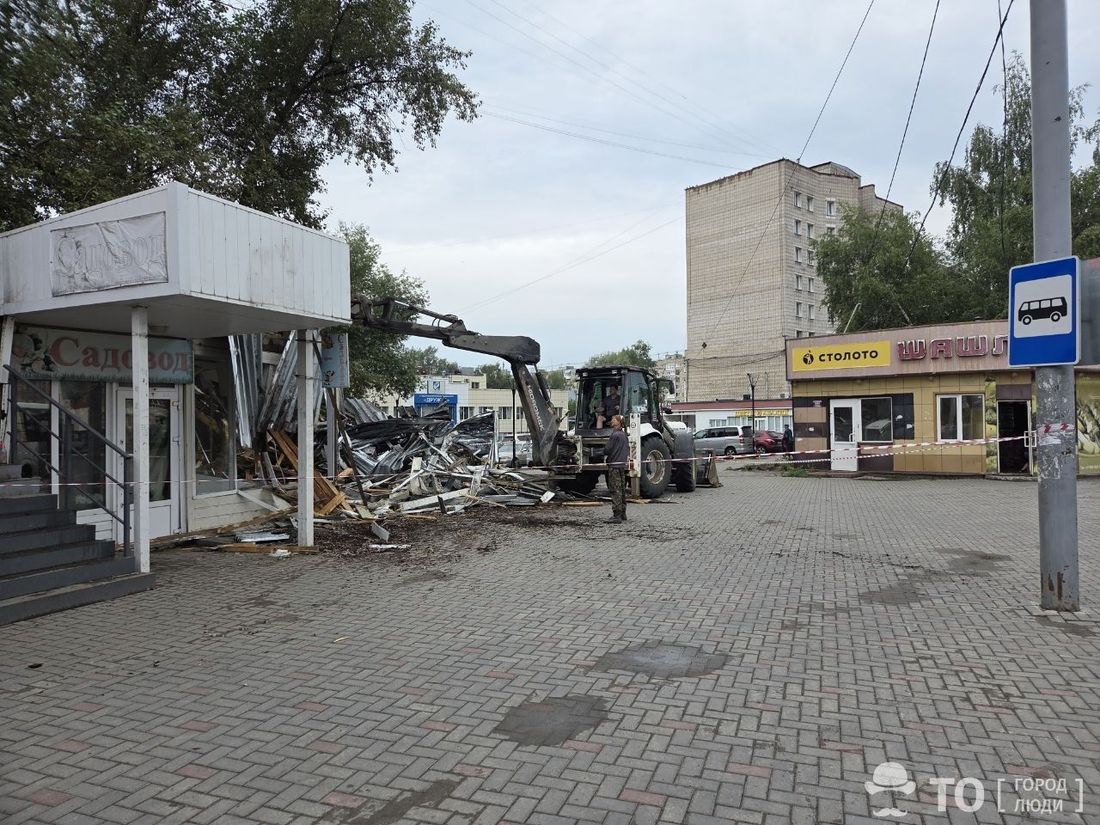 Город, Еда, Томские новости, еда заведения интересные новости Томска что случилось томский общепит стритфуд что поесть гастрогид Благоустройство вместо пончиков: в Томске снесли здание, где продавалась легендарная выпечка