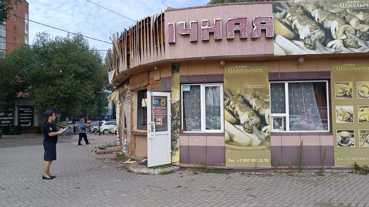Город, Томские новости, интересные новости Томска снос благоустройство город власти ларьки В Томске сносят шашлычную у бывших «Пончиков» на Южной