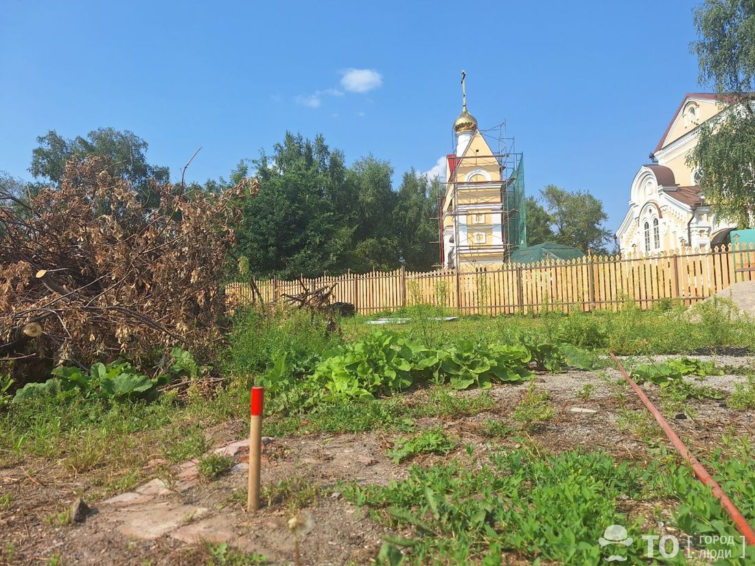 Воскресенская церковь, Город, Исторический центр, Краеведение, Томские новости, Воскресенская церковь история Томска новости Томска В Томске нашли возможный фундамент старинного флигеля Воскресенской церкви