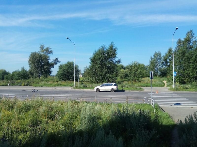 Происшествия, Томские новости, Северск авария ДТП сбили женщину попала под колеса Иномарка сбила велосипедистку в Северске, полиция ищет очевидцев