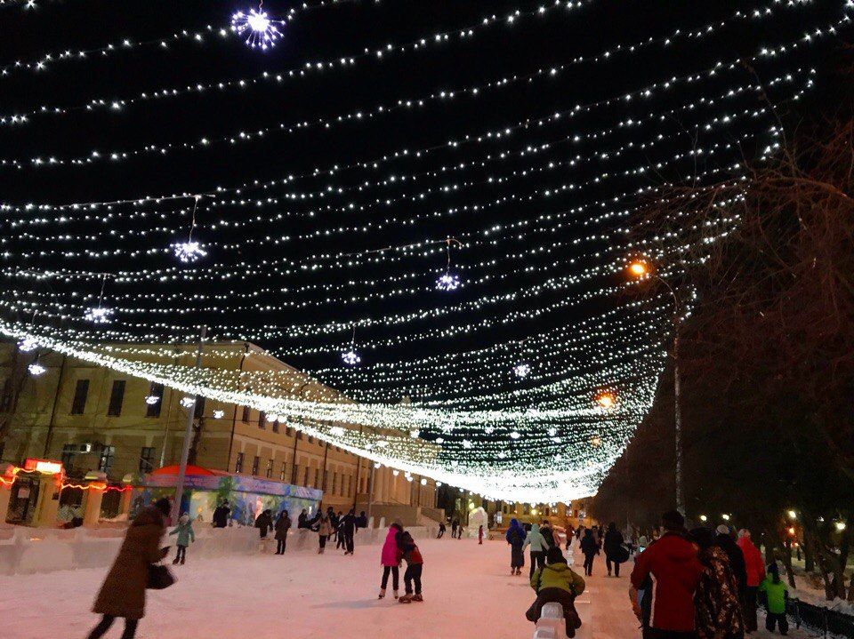 Ново-Cоборная, Новый год ❄, Отдых, Томские новости, каток Кляйн мэрия в центре города закрыть ледовый городок новый год Автоинспекция попросила прокуратуру проверить законность появления катка в центре Томска - мэр