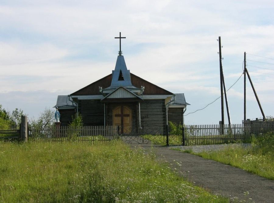 Происшествия, Томские новости, костел католический пожар сгорела церковь В Томской области сгорел 100-летний католический костел