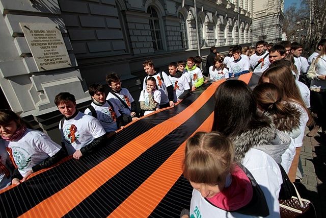 День Победы, Томские новости, День Победы концерт парад победы 9 мая В финале Парада Победы в Томске пронесут большую Георгиевскую ленту