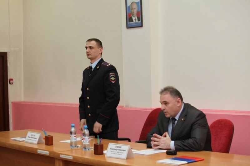 Томские новости, руководство начальник УМВД полиция Томск Томским полицейским представили нового начальника