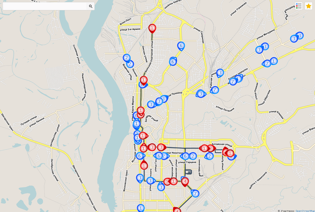 Общественный транспорт, Томские новости, общественный транспорт интерактивная карта передвижение маршруток новая маршрутная сеть В Томске заработала интерактивная карта, показывающая передвижение маршруток