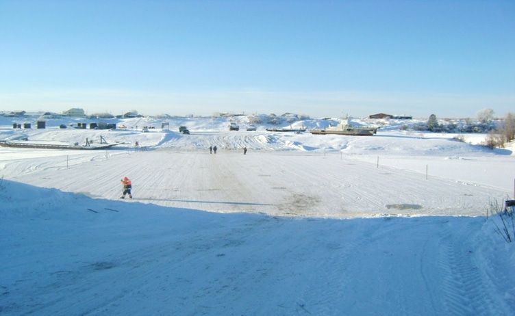 Томские новости, переправа лед паводок весна В Томской области закрыли первую ледовую переправу