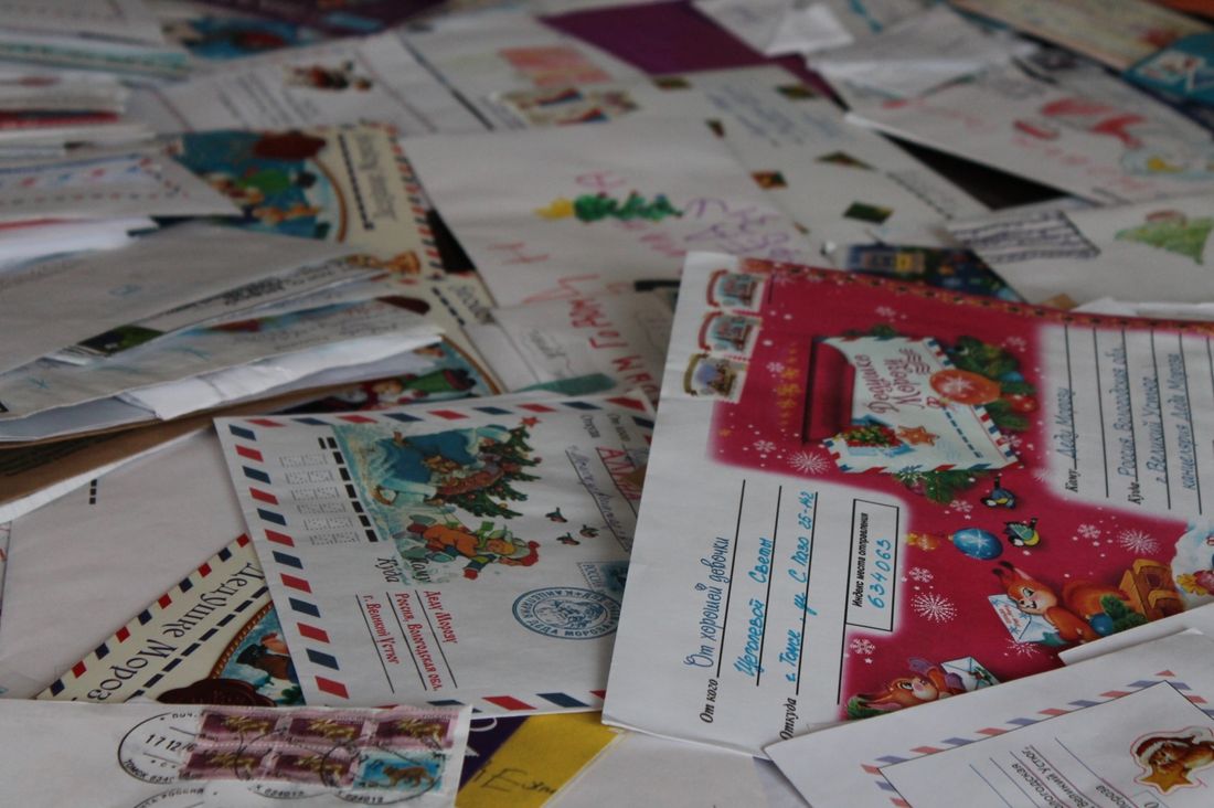 Новый год ❄, Томские новости, новый год дед мороз Почта Деда Мороза Томичи написали Деду Морозу почти 8 килограммов писем