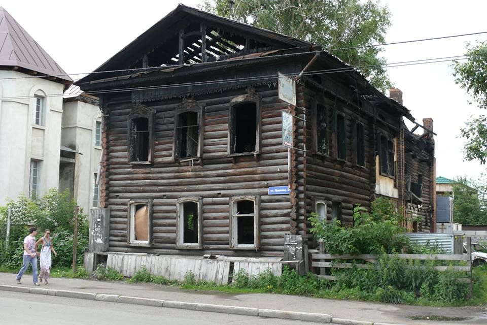 Деревянная архитектура, Дом за рубль, Томские новости, Деревянная архитектура Томск аренда за рубль Пушкина, 5 деревянный дом Еще один деревянный дом в Томске передадут инвестору