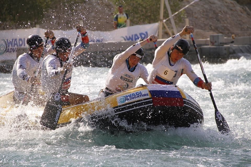 Спорт, Спорт в Томске, Томские новости, ОАЭ Арабские эмираты рафтинг спорт чемпионат серебно второе место немного уступили Томские рафтеры взяли «серебро» на Чемпионате мира в Арабских Эмиратах