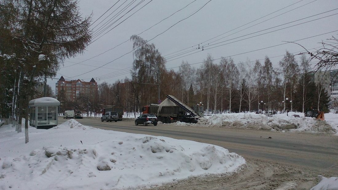 ЖКХ, Томские новости, ЖКХ снегопад завалило улицы вузы социальные партнеры К уборке снега в Томске подключились предприятия и вузы