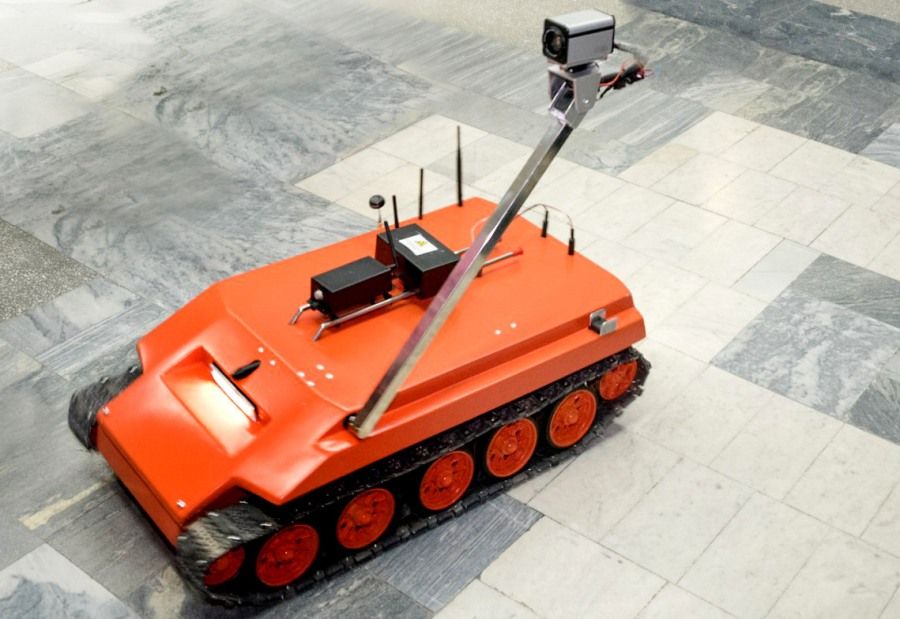 Образование и наука, Томские новости, робот ТГУ томский госуниверситет изобретение томские ученые автономная машина спасатель томские изоб Томские ученые создали робота, устойчивого к ядам и радиации (ВИДЕО)