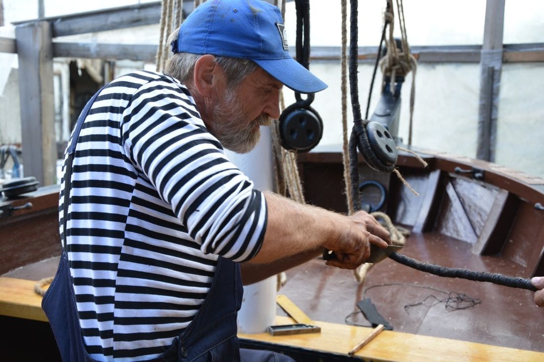 Томские новости, ботик Петра I Александр Бойцов экспедиция сбор средств Томич отправится к берегам Карского моря на ботике Петра I