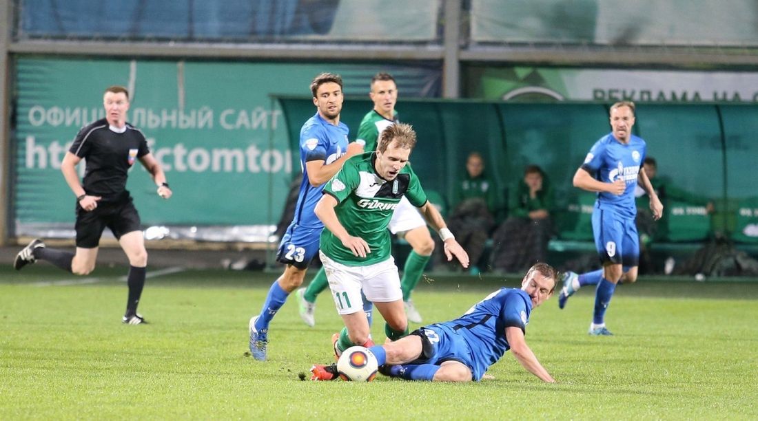 Спорт, Спорт в Томске, Томские новости, ФНЛ футбол Томь Первенство России по футболу Нулевой ничьей закончился домашний матч «Томи»