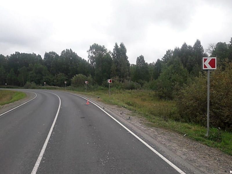 Происшествия, Томские новости, авария ДТП врезались пострадали сводка происшествий Пассажир мопеда погиб при столкновении с ВАЗом на трассе в Томской области