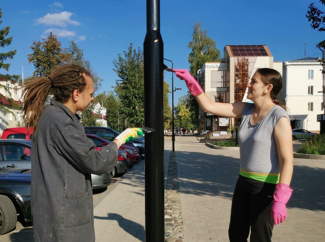 Городское благоустройство, Томские новости, расклейка объявлений живая лаборатория благоустройство город защита антивандальное покрытие В Томске на территории Живой лаборатории стартовал новый антивандальный эксперимент