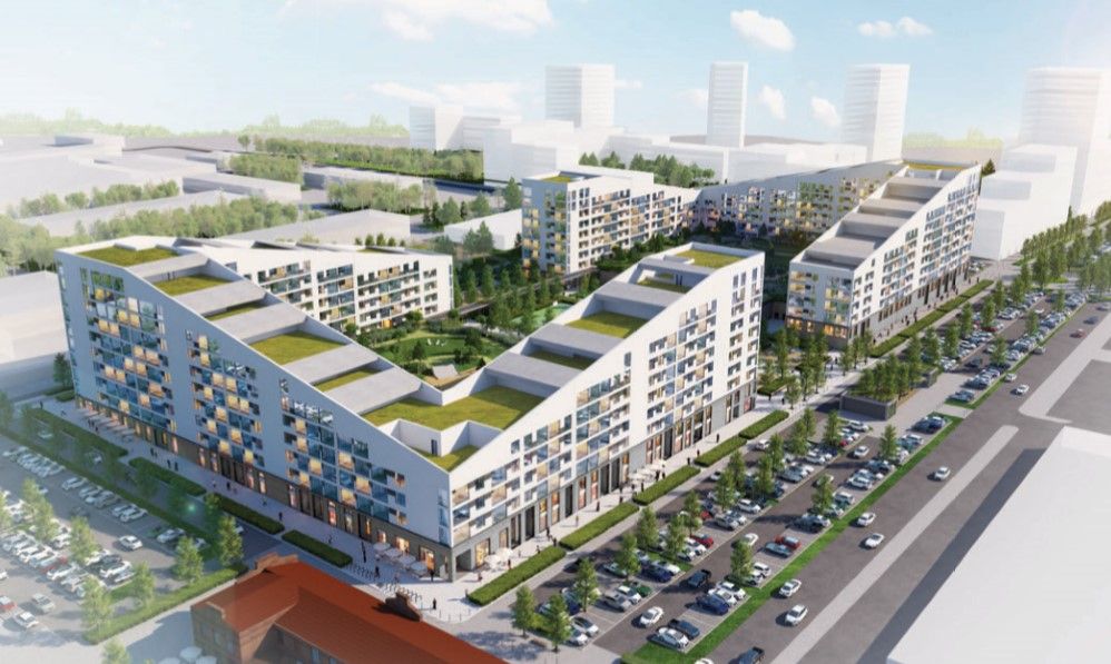 Градостроительная политика, Томские новости, Михайловский квартал проект новый микрорайон голландские архитекторы В Томске началось возведение жилого комплекса «Михайловский парк-квартал»