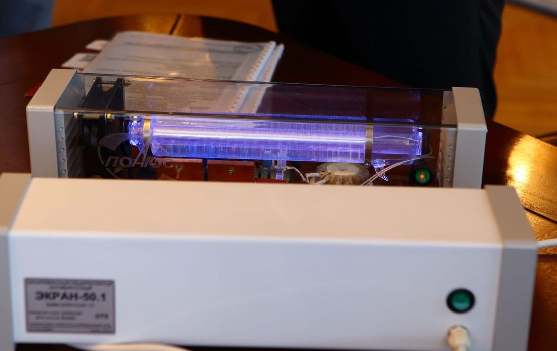 Медицина и здоровье, Предприятия Томска и области, Томские новости, лампа обеззараживание защита от коронавируса лечение препараты Томский НПЦ «Полюс» начнет производством безртутных антивирусных ламп