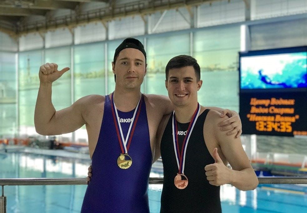 Спорт, Спорт в Томске, Томские новости, подводное плавание плавание в ластах победа золотая медаль чемпионат Томские подводники взяли взяли два «золота» на чемпионате России