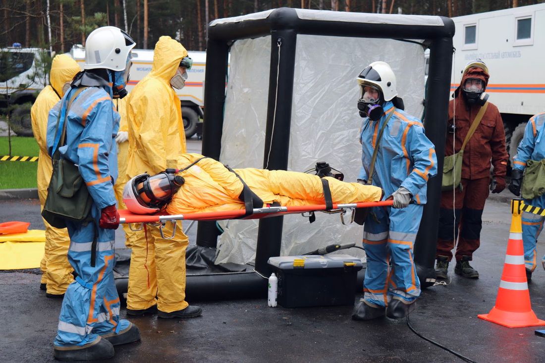 Безопасность, Томские новости, ТПУ, реактор авария учения ликвидация ЧС чрезвычайные ситуации На реакторе Томского политеха «ликвидировали» «чрезвычайную ситуацию»