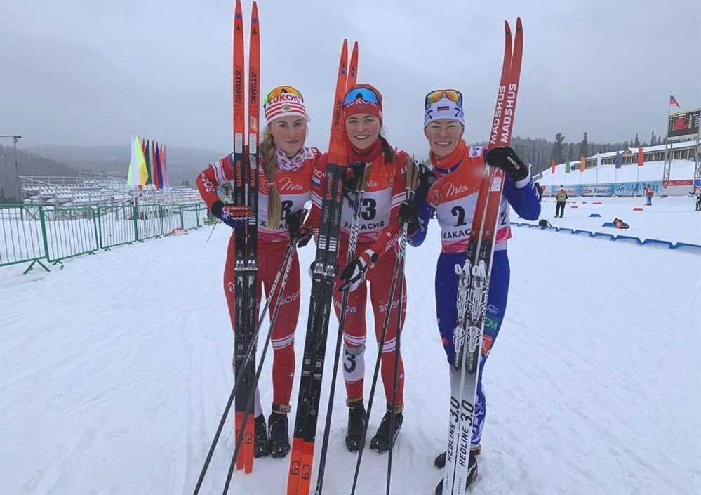 Спорт, Спорт в Томске, Томские новости, спорт лыжные гонки кубок серебро лыжница лыжные гонки победа томский спорт Томская лыжница взяла «серебро» на этапе Кубка России