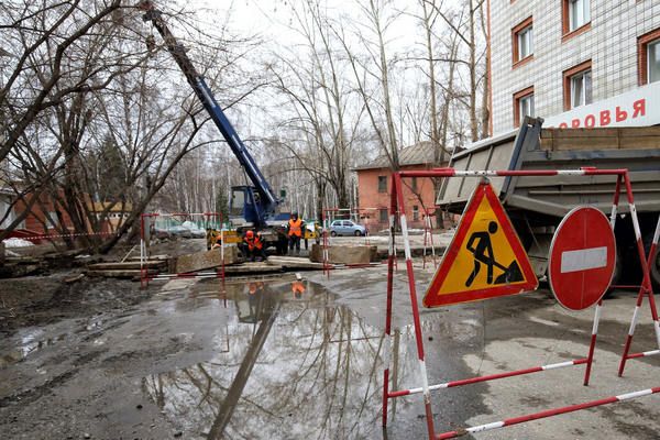Дороги, Томские новости, ограничение движения затруднен проезд запрещен проезд схема объезда В Томске ограничат движение по ул.Косарева и в пер.Тихом