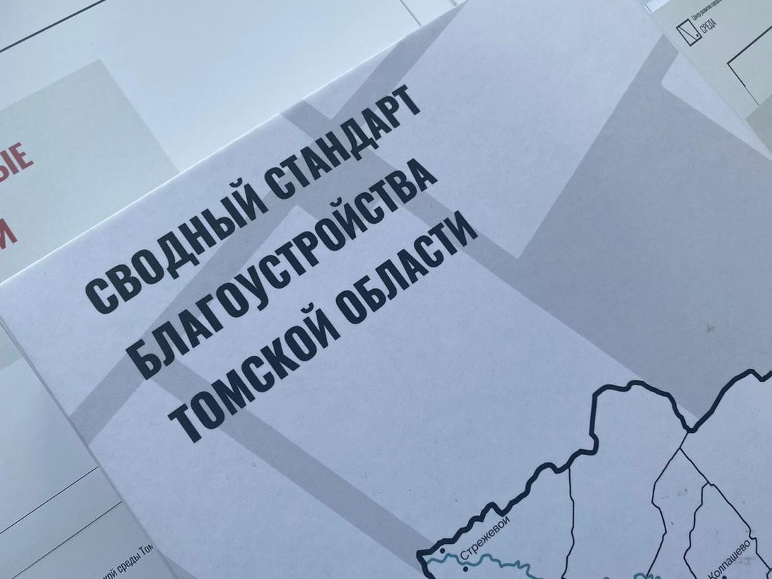 Томские новости, развитие городской среды городское благоустройство В Томской области разработали сводный стандарт благоустройства