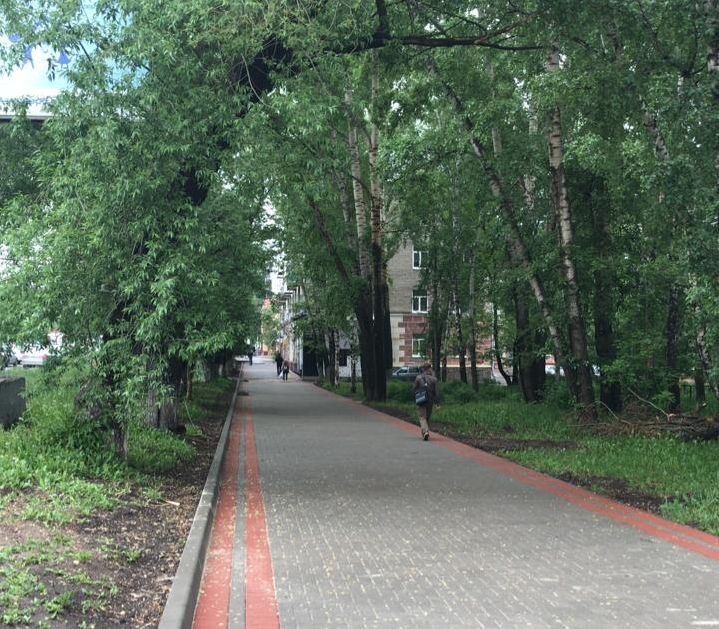 Городское благоустройство, Томские новости, ленинский район Томск благоустройство город В Томске начали ремонтировать тротуары в Ленинском районе