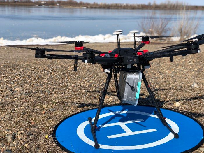 Образование и наука, ТГУ, Томские новости, беспилотник летательный аппарат доставка грузов Томские учёные протестировали беспилотник для доставки лекарств и анализов