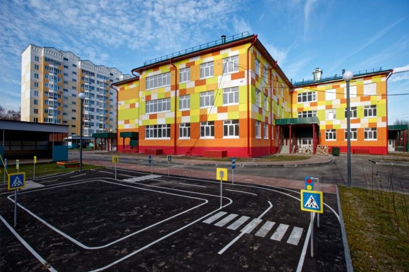 Дети в Томске и области, Социальная сфера, Томские новости, детский сад строительство возведение социальная сфера соцучреждения Томской области В Томске закончили строительство нового детсада на Иркутском тракте