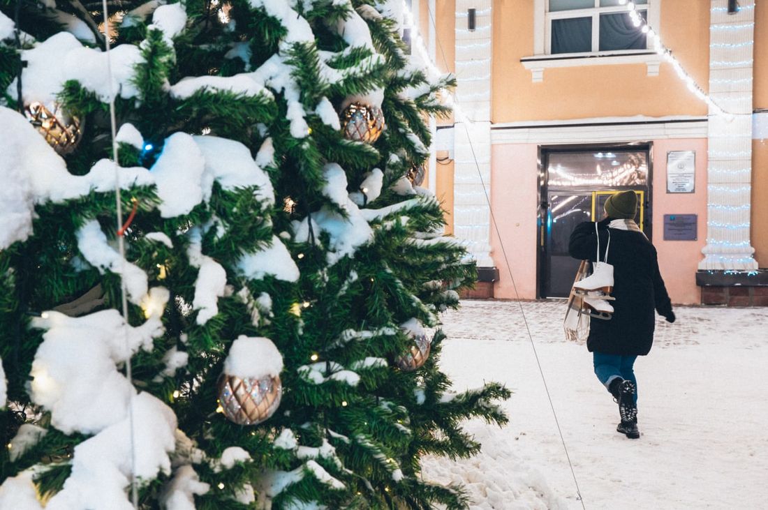 Новый год ❄, Отдых, Томские новости, ТПУ каток где покататься на коньках отдых зимний отдых В Томске откроется каток у Международного культурного центра ТПУ