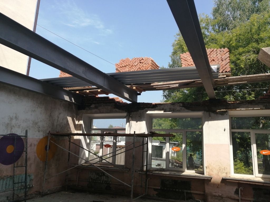 Социальная сфера, Томские новости, строительство архитектура исторические здания В Томске ремонтируют здание лицея им.Рукавишникова