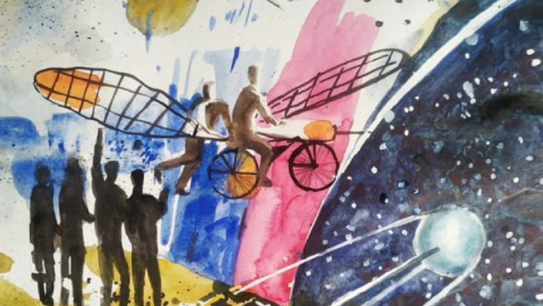 Томский Обзор, новости, Мировые новости ракеты Новосибирск граффити рисунки украшение В Ленинском районе Новосибирска появятся космические граффити