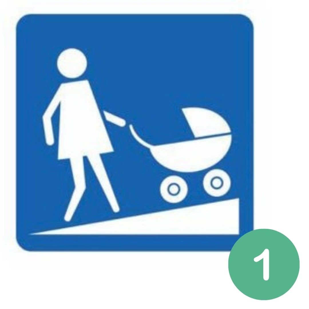 Безопасность, Дороги, Конкурсы и акции, Томские новости, мэрия администрация город новый знак пешеходы проход выход коляски пешеходы пандус В Томске выбрали дизайн нового знака для людей с ОВЗ и родителей с колясками