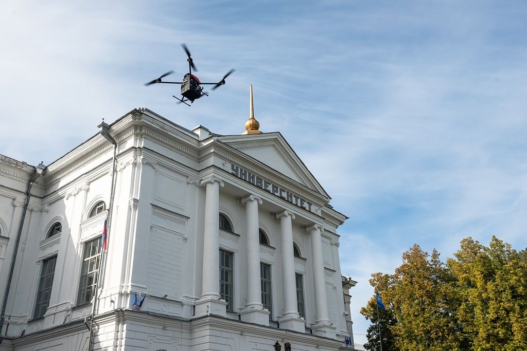 Образование и наука, ТГУ, Томские новости, дроны курьеры полет машинное зрение Томские ученые научат дроны-курьеры стабильно летать в городских условиях