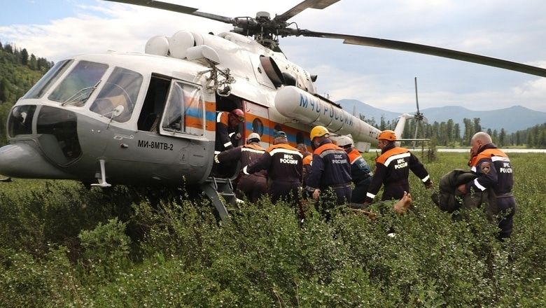 Томский Обзор, новости, Мировые новости Хакасия Красноярский край вертолет инсульт первая помощь при инсульте поддержка МЧС санитарная авиац В Красноярском крае туриста с инсультом эвакуировали вертолетом МЧС