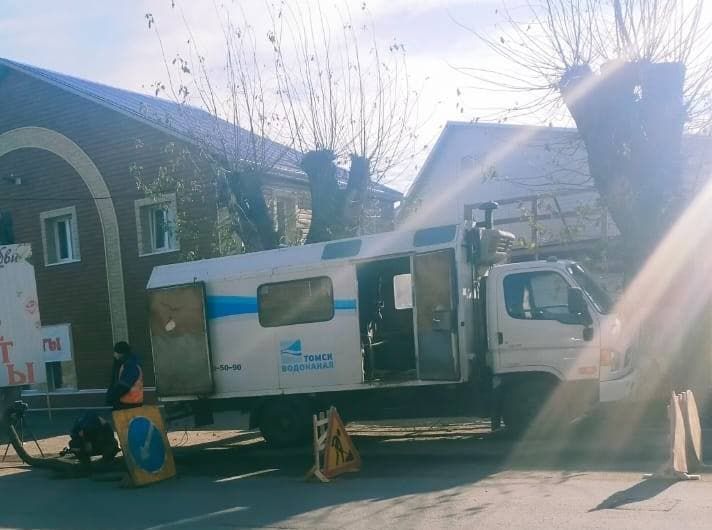 ЖКХ, Томские новости, отключение воды выключили воду включили вода дали воду Вода начала поступать в дома томичей после масштабного отключения