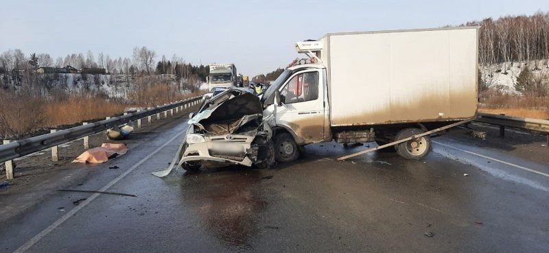 Происшествия, Томские новости, авария ДТП врезались пострадали сводка происшествий жесть Томска дорожная обстановка Водитель погиб при столкновении иномарки и «Газели» под Томском